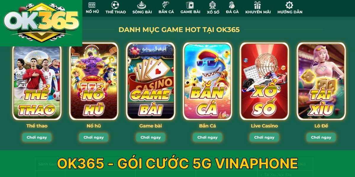 Các gói cước 5G Vinaphone